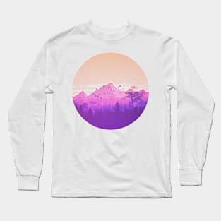 Pink Adventurer Long Sleeve T-Shirt